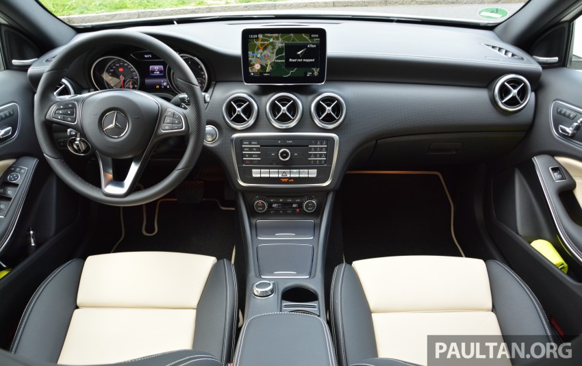DRIVEN: W176 Mercedes-Benz A-Class facelift – A220d, A250 Sport and A45 sampled in Dresden 453613