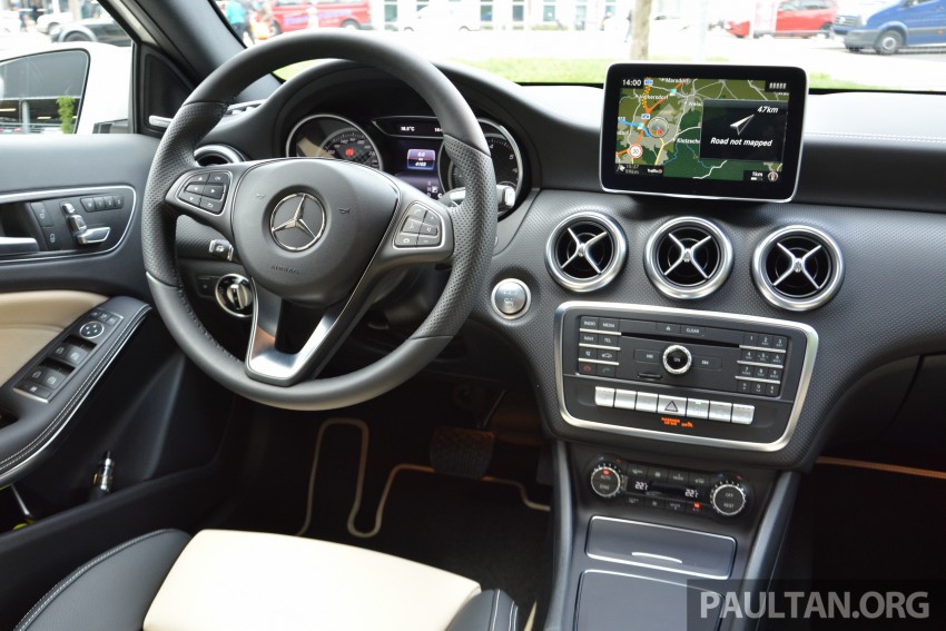 DRIVEN: W176 Mercedes-Benz A-Class facelift – A220d, A250 Sport and A45 sampled in Dresden 453614