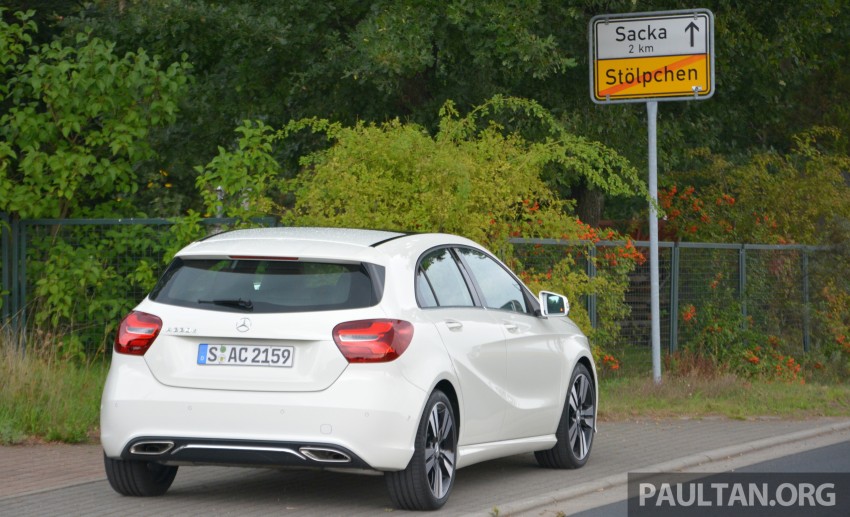 DRIVEN: W176 Mercedes-Benz A-Class facelift – A220d, A250 Sport and A45 sampled in Dresden 453620