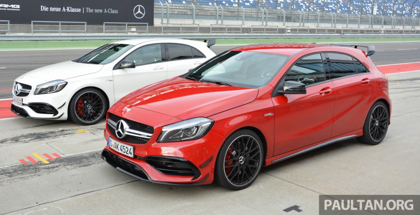 DRIVEN: W176 Mercedes-Benz A-Class facelift – A220d, A250 Sport and A45 sampled in Dresden 453636