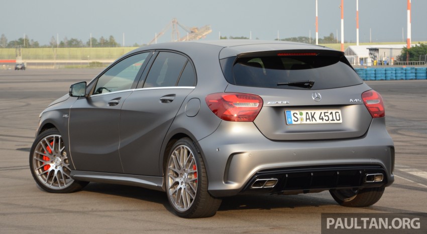 DRIVEN: W176 Mercedes-Benz A-Class facelift – A220d, A250 Sport and A45 sampled in Dresden 453660