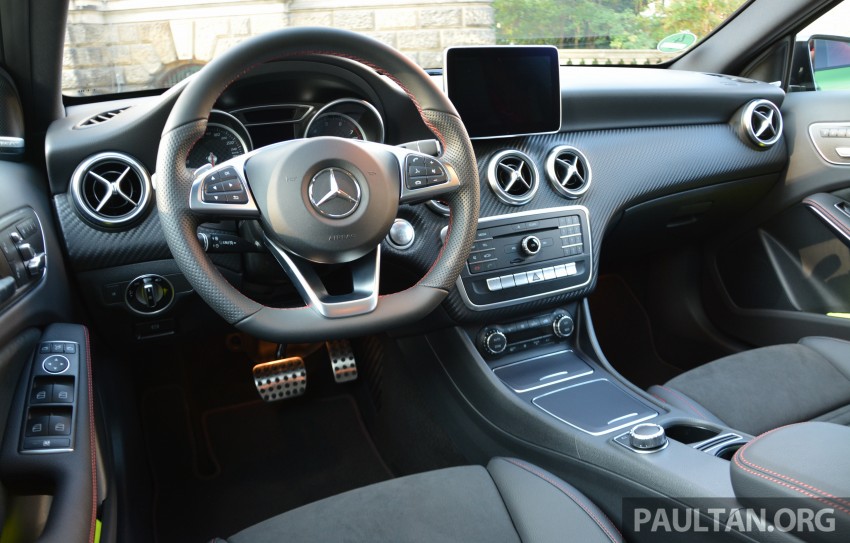 DRIVEN: W176 Mercedes-Benz A-Class facelift – A220d, A250 Sport and A45 sampled in Dresden 453682