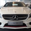 Mercedes-Benz CLA250 Sport 4Matic kini di Malaysia