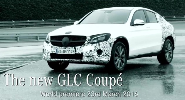 Mercedes-Benz GLC Coupe teaser