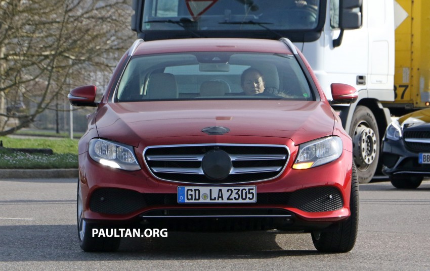 SPIED: S213 Mercedes E-Class Estate is almost naked 474197