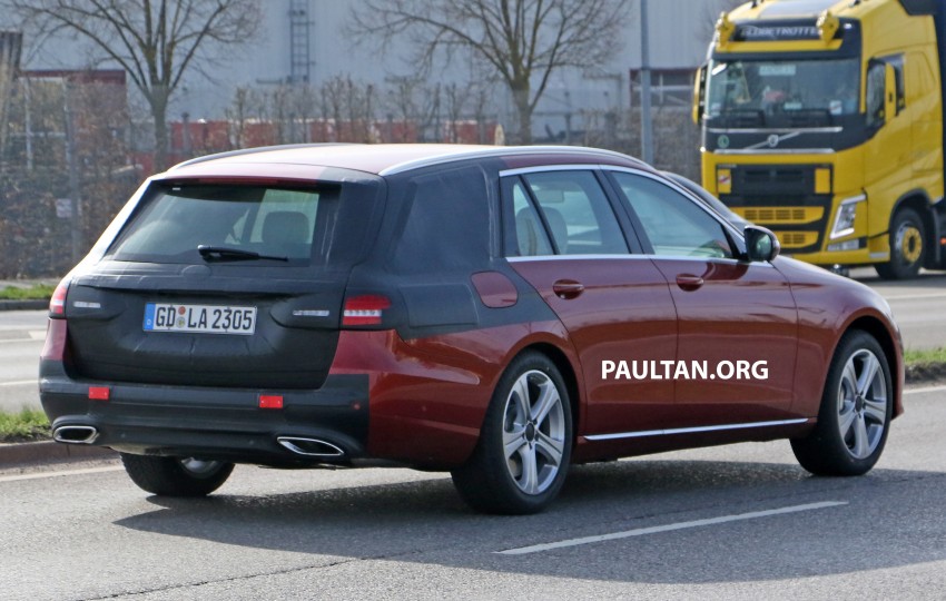 SPIED: S213 Mercedes E-Class Estate is almost naked 474204