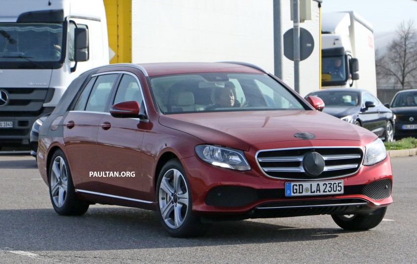 SPIED: S213 Mercedes E-Class Estate is almost naked 474198
