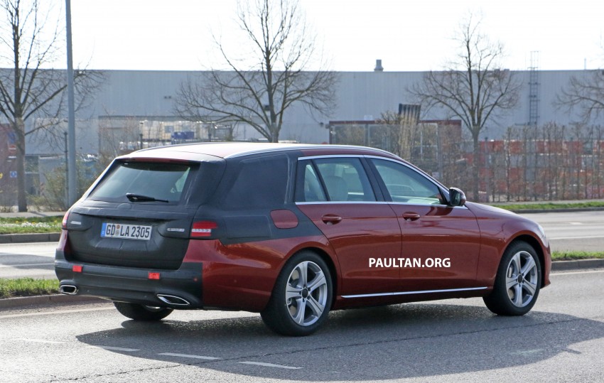 SPIED: S213 Mercedes E-Class Estate is almost naked 474202