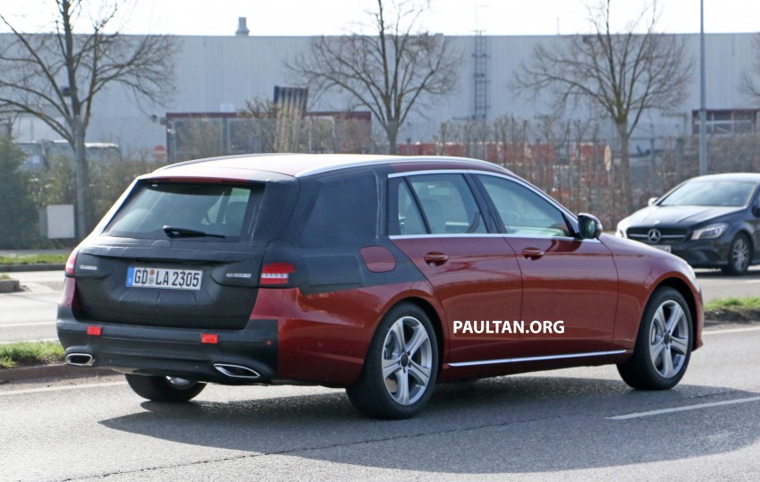SPIED: S213 Mercedes E-Class Estate is almost naked 474203