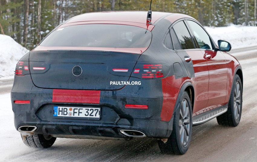 SPIED: Mercedes GLC Coupe, X4-rival almost naked 461080