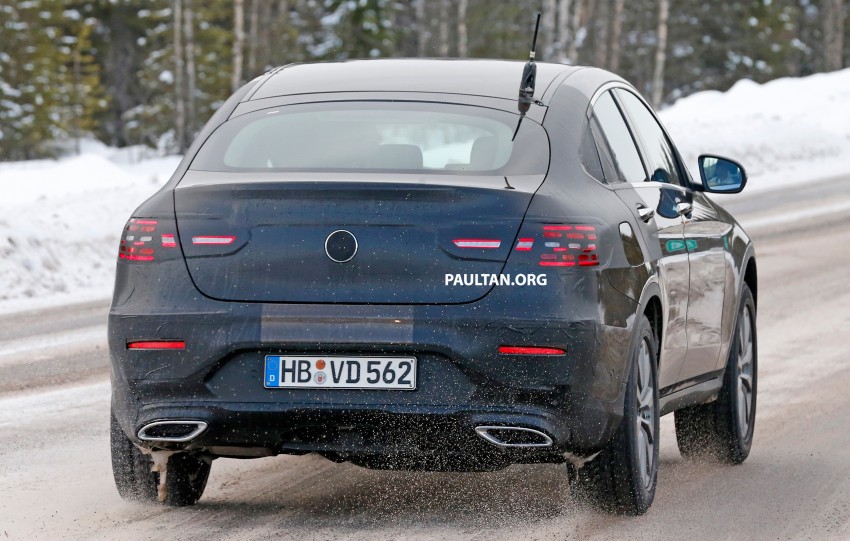 SPIED: Mercedes GLC Coupe, X4-rival almost naked 461083