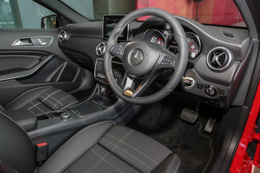 Mercedes-Benz A-Class 2016 facelift dilancar – A 180 ditambah dalam varian, harga bermula RM195k 453963