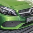 Mercedes-Benz A-Class facelift debuts: A180 Urban Line, A200 AMG Line, A250 Sport; RM196k to RM239k