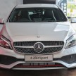 Mercedes-Benz A-Class facelift debuts: A180 Urban Line, A200 AMG Line, A250 Sport; RM196k to RM239k