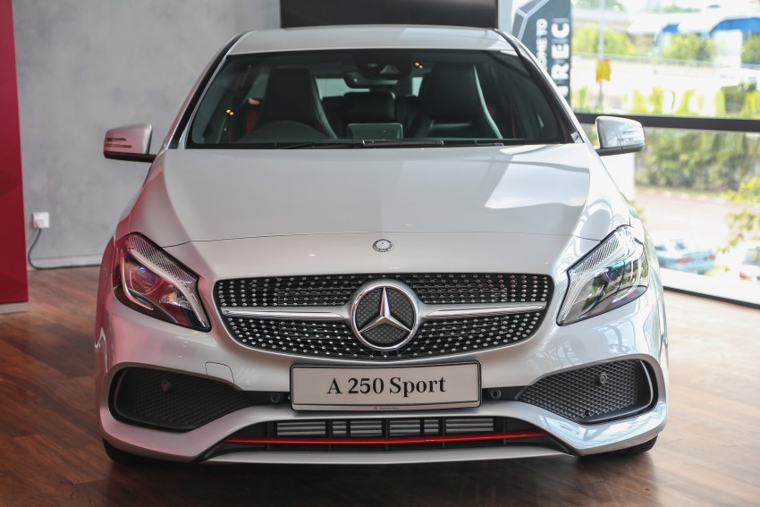 Mercedes-Benz A-Class facelift debuts: A180 Urban Line, A200 AMG Line, A250 Sport; RM196k to RM239k 453892