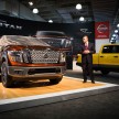 2017 Nissan Titan Crew Cab unveiled at New York; 5.0 litre Endurance V8 now available on larger Titan XD