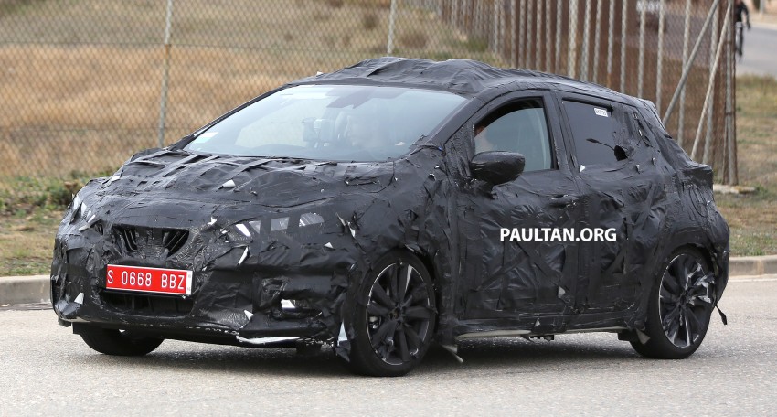 SPIED: New Nissan March to look like Sway concept 458911