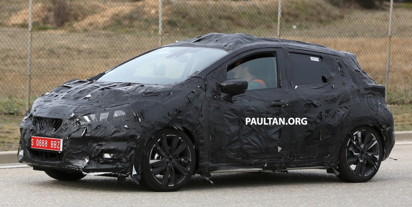 SPIED: New Nissan March to look like Sway concept 458912