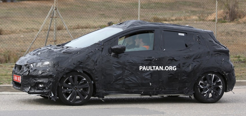 SPIED: New Nissan March to look like Sway concept 458913