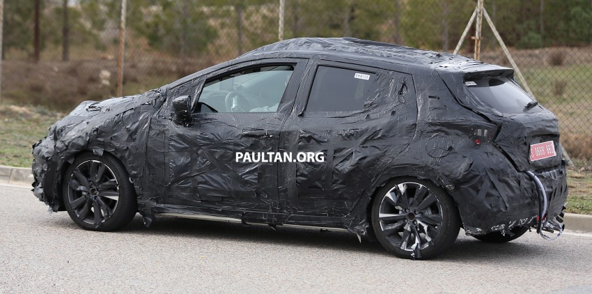 SPIED: New Nissan March to look like Sway concept 458915