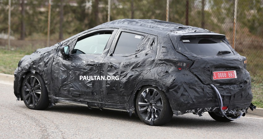 SPIED: New Nissan March to look like Sway concept 458916