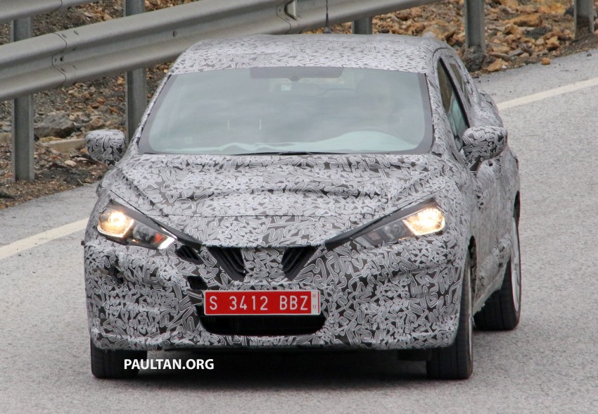 SPIED: Next-gen Nissan March spotted testing again 466785