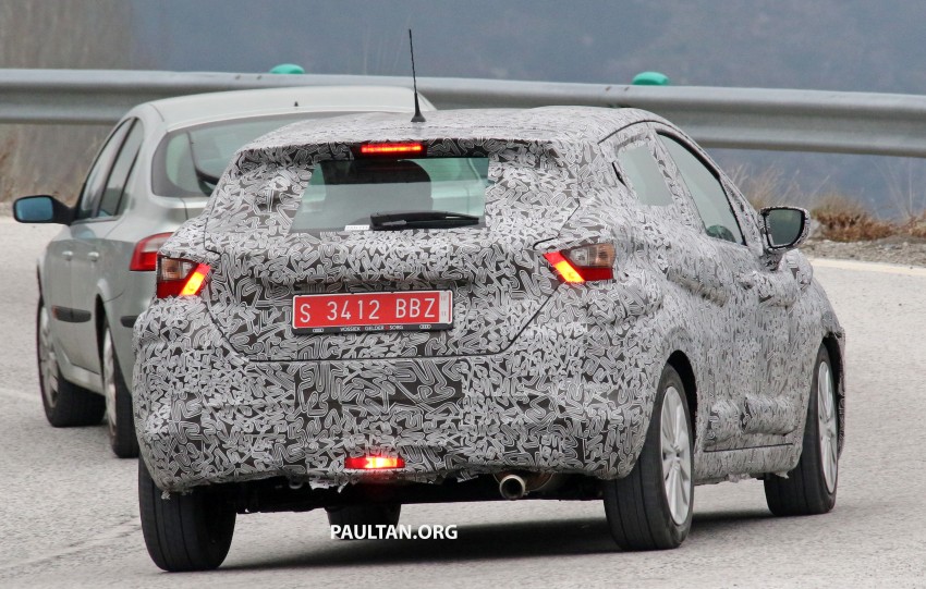 SPIED: Next-gen Nissan March spotted testing again 466796
