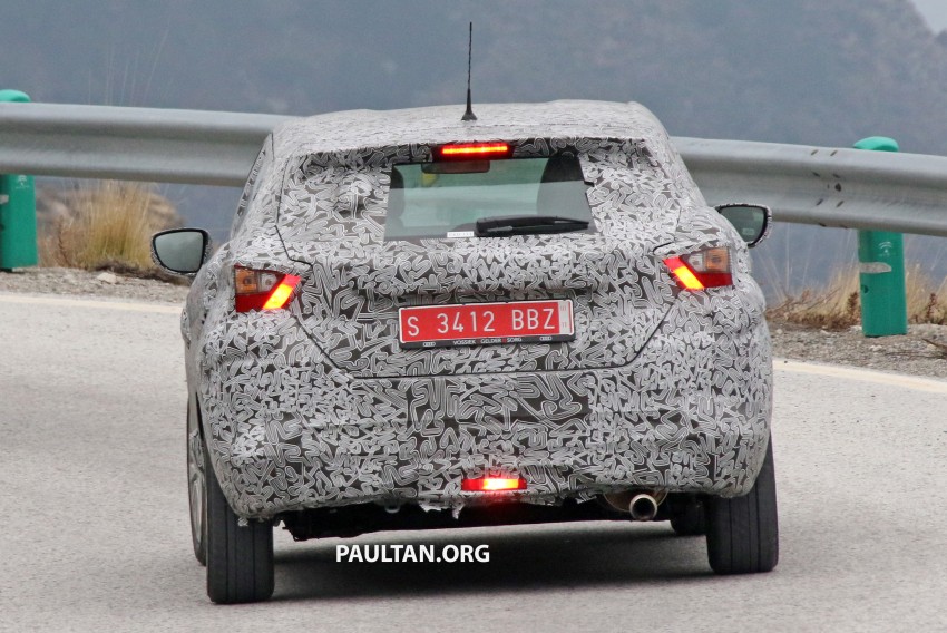 SPIED: Next-gen Nissan March spotted testing again 466798