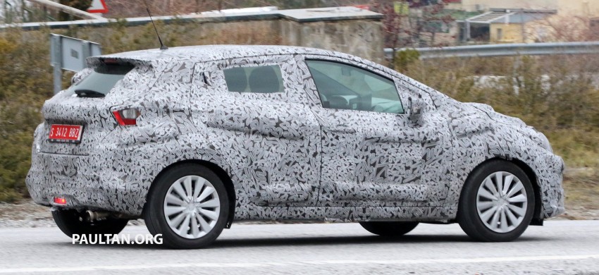 SPIED: Next-gen Nissan March spotted testing again 466791