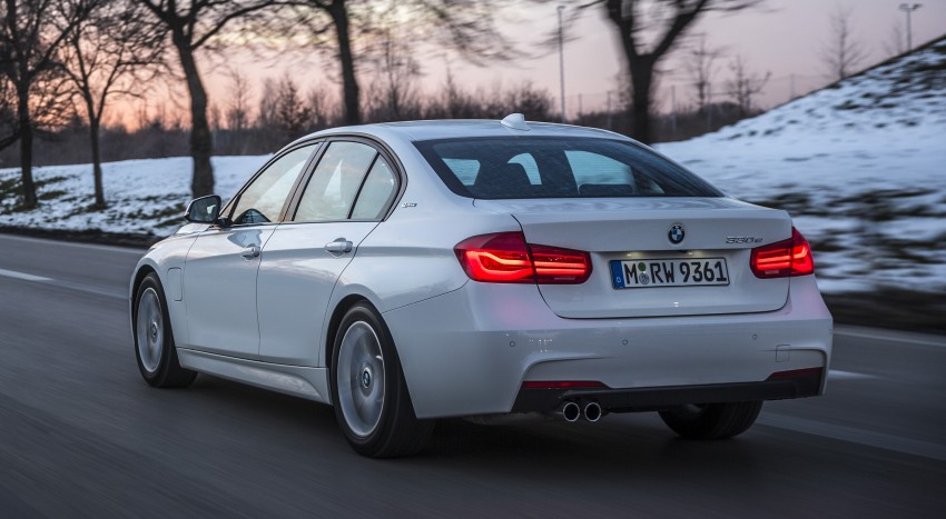 2016 BMW 330e iPerformance – production car finally debuts this year featuring 2.0 turbo hybrid system 465661