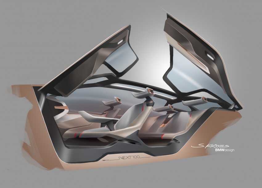 BMW Vision Next 100 previews future technologies 456202