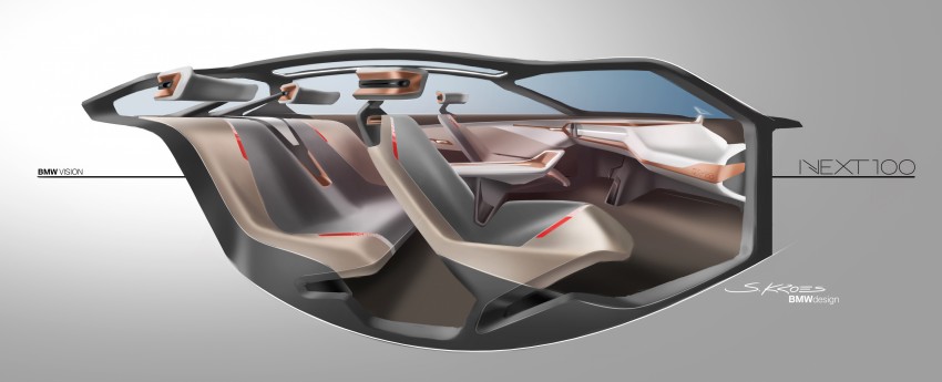 BMW Vision Next 100 previews future technologies 456205
