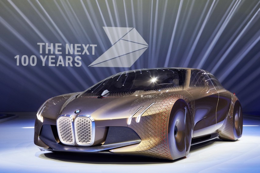 BMW Vision Next 100 previews future technologies 456233
