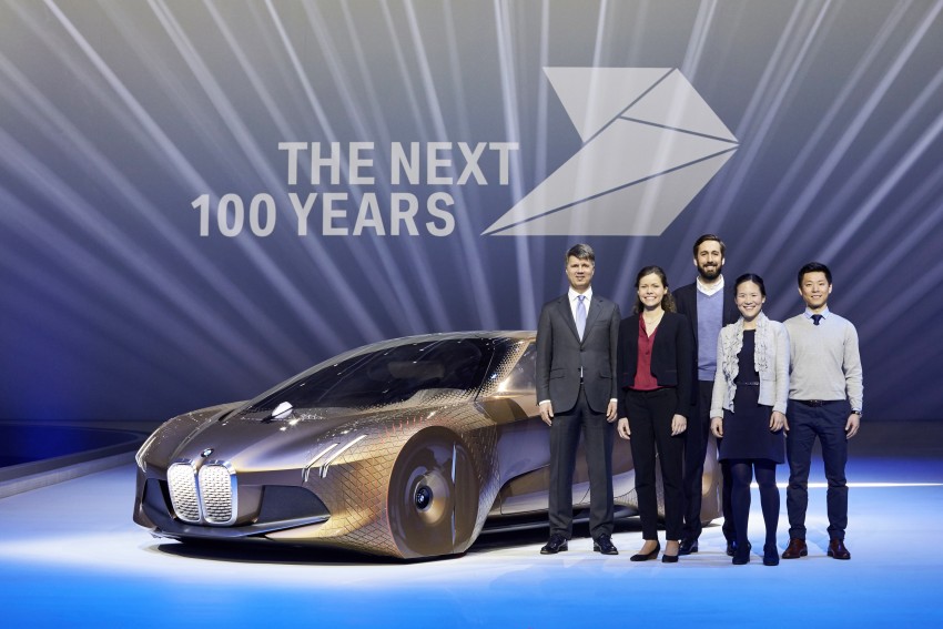 BMW Vision Next 100 previews future technologies 456238