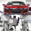 Honda NSX to begin series production in late April