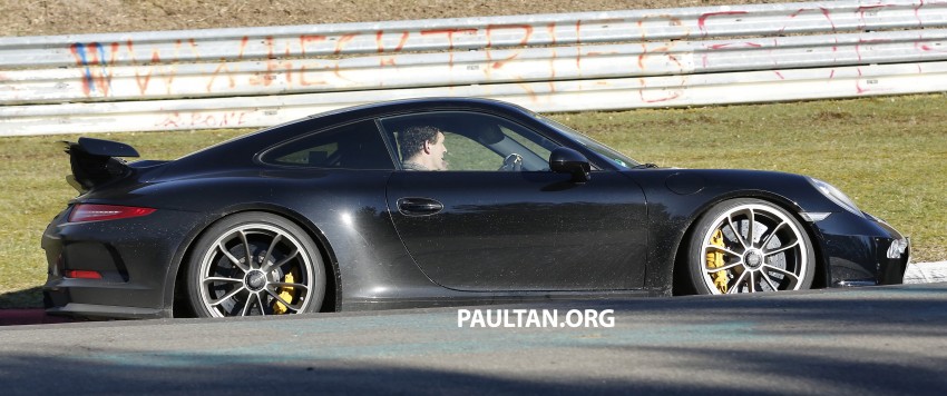 SPYSHOTS: Porsche 911 GT3 facelift runs on the ‘Ring 463066