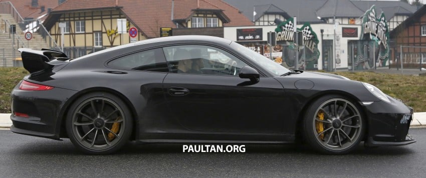 SPYSHOTS: Porsche 911 GT3 facelift runs on the ‘Ring 463073