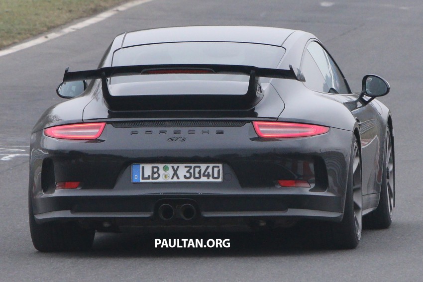 SPYSHOTS: Porsche 911 GT3 facelift runs on the ‘Ring 462219