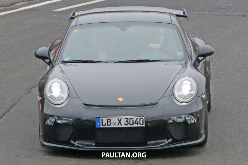 SPYSHOTS: Porsche 911 GT3 facelift runs on the ‘Ring 462211