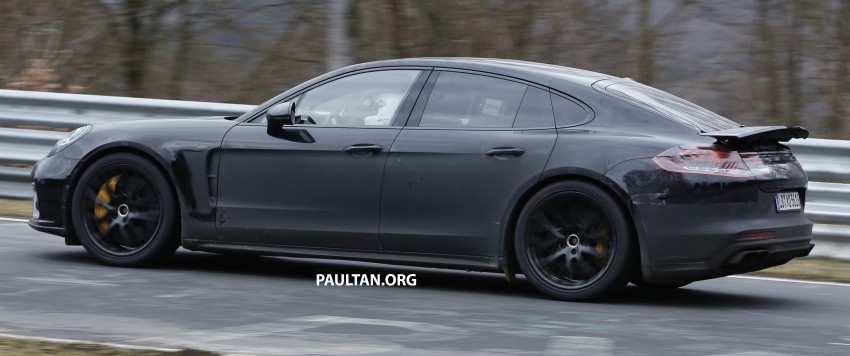 SPYSHOTS: 2017 Porsche Panamera given a work out 463878