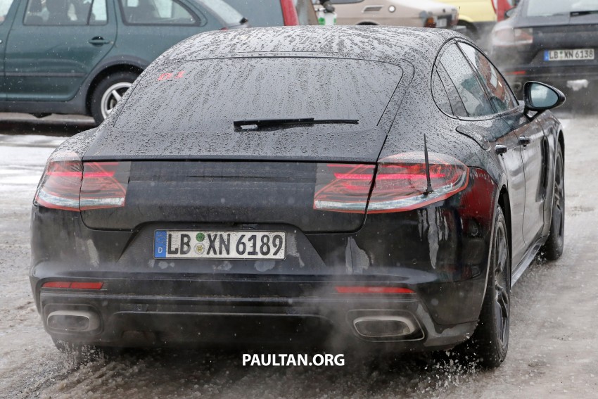 SPYSHOTS: 2017 Porsche Panamera almost camo-free 460453