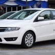 Proton pitching for Saga to be used as a taxi in Chile