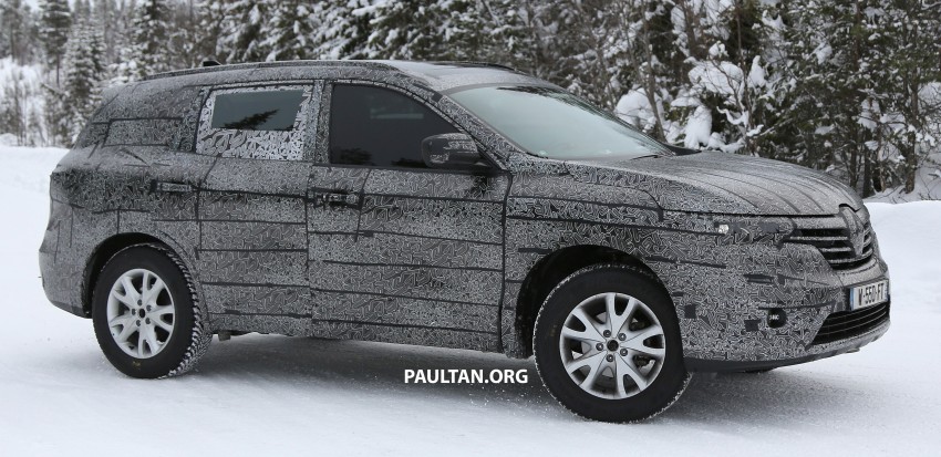 SPIED: Renault Maxthon – Koleos replacement testing 459114