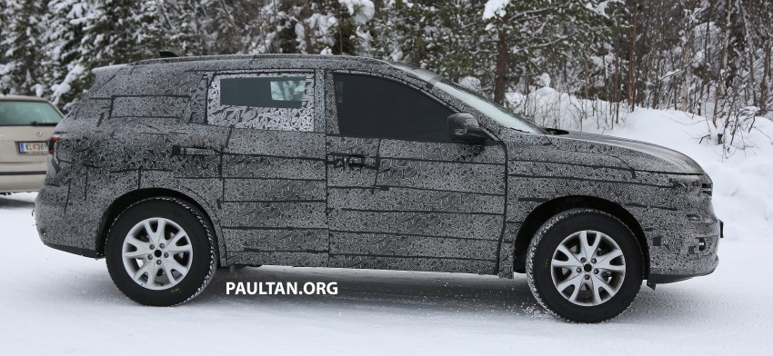 SPIED: Renault Maxthon – Koleos replacement testing 459115