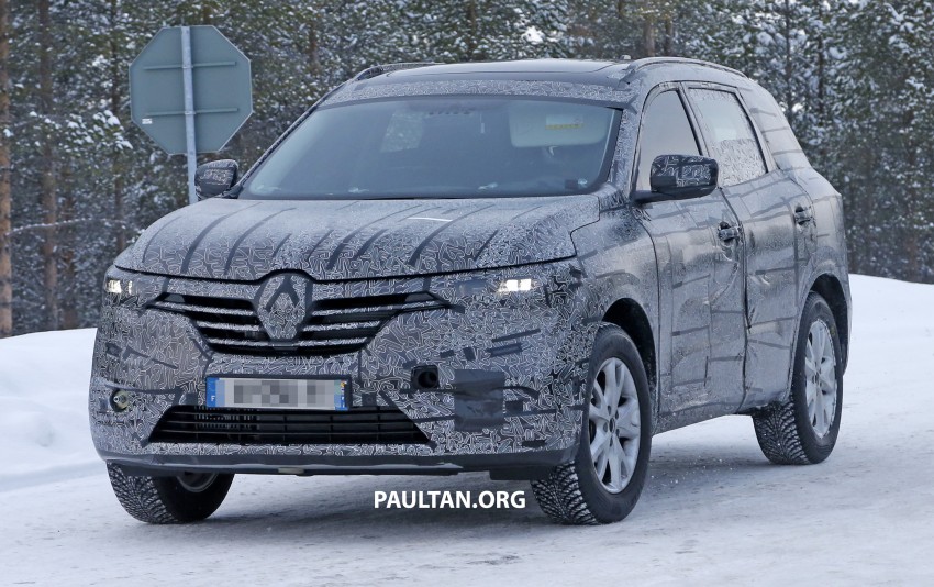 SPIED: Renault Maxthon – Koleos replacement testing 459101