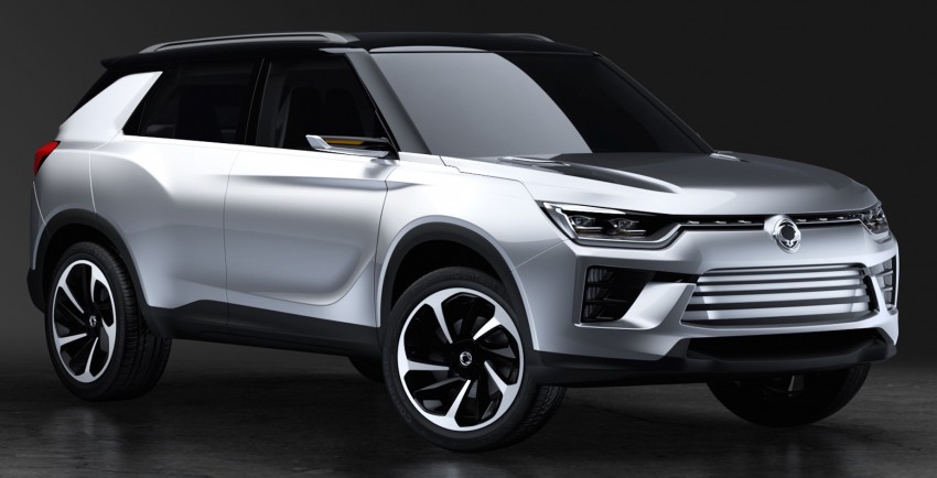SsangYong SIV-2 Concept previews new midsize SUV 453320