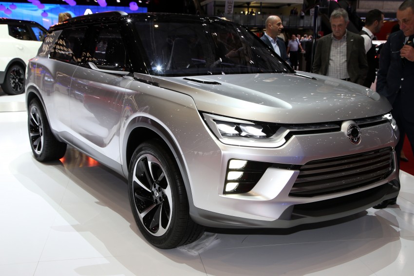 SsangYong SIV-2 Concept previews new midsize SUV 453350