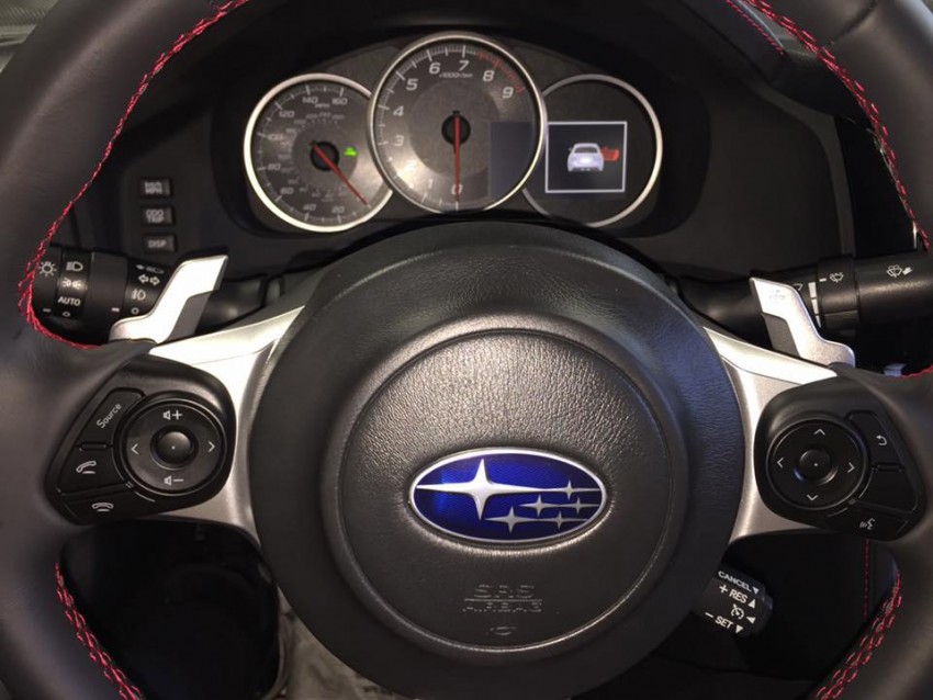 Subaru BRZ facelift leaked: new face, interior changes Image #463765