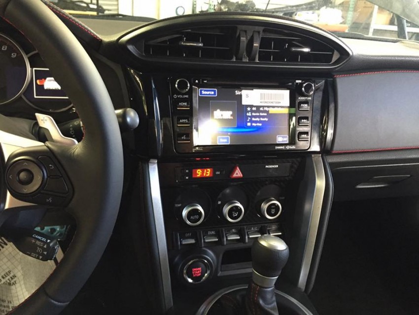 Subaru BRZ facelift leaked: new face, interior changes Image #463766