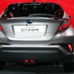 Toyota C-HR 2.0L CVT specs revealed: 150 PS, 193 Nm